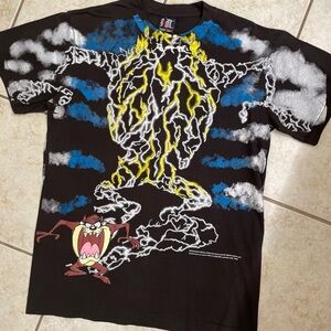 Tazmanian Devil AOP! 🔥 Giant Tag Modern Boot - NWOT!